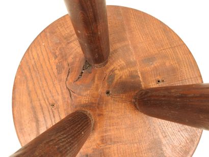 Charlotte PERRIAND (1903-1999).
Tabouret...