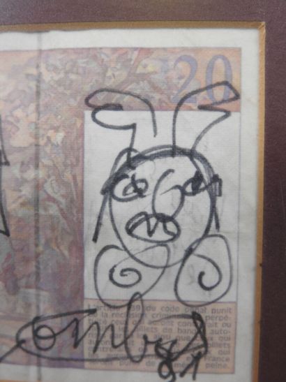 Robert COMBAS (né en 1957).
Dessin sur impression...