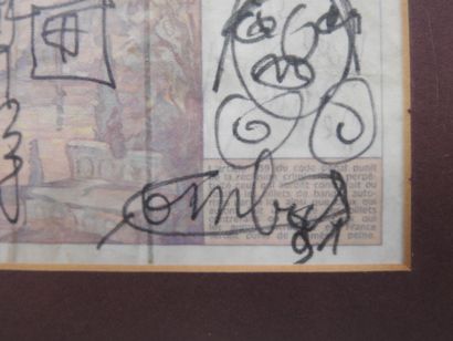 Robert COMBAS (né en 1957).
Dessin sur impression...