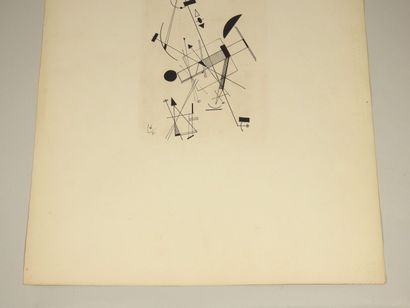 Vassily KANDINSKY (1866-1944), d'après.
Composition...