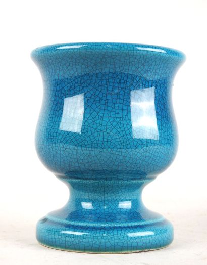 Pol CHAMBOST (1906-1983).
Vase en céramique...