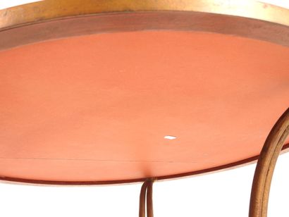 René DROUET (1899-1993).
Table basse circulaire...