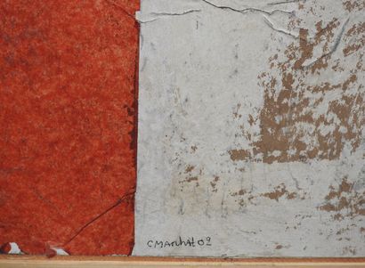 C. MARCHAL (XXe). 
Composition abstraite....