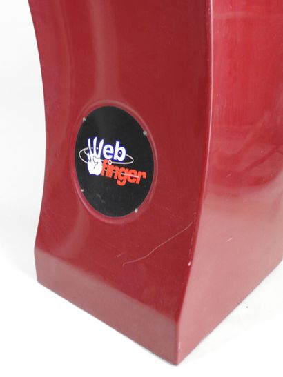 Borne Web Finger en plastique moulé couleur...