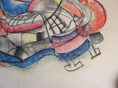 Charles ORTEGA (1925-2006).
Composition aux...
