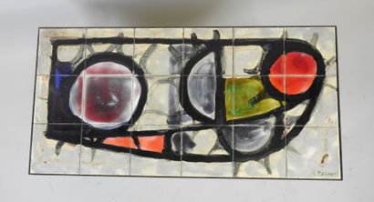 Juliette BELARTI (XXe).
Table basse rectangulaire,...