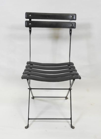PAQUEBOT FRANCE/NORWAY.
Suite de quatre chaises...