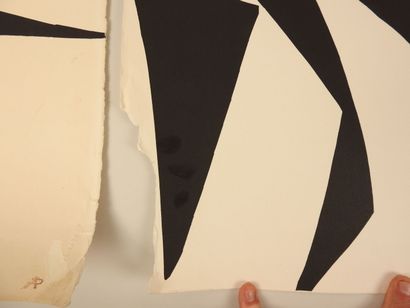 Alicia PEREZ PENALBA (1913/18-1982).
Compositions.
Deux...