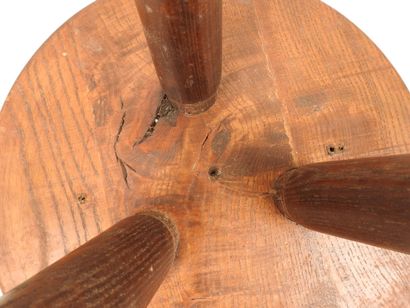 Charlotte PERRIAND (1903-1999).
Tabouret...