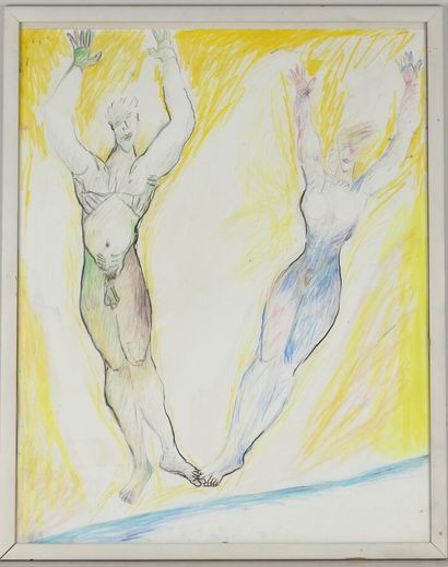 Patrick LANNEAU (1951).
Dessin au crayon...