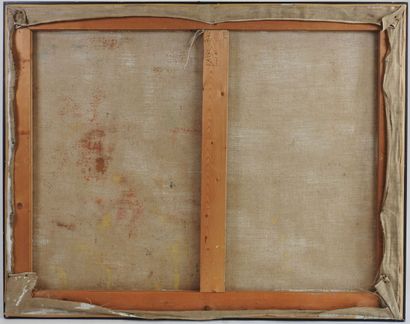 Jean Pierre FAVRE (1933-2020).
La forêt.
Huile...