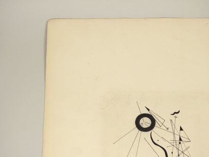 Vassily KANDINSKY (1866-1944), d'après.
Composition...