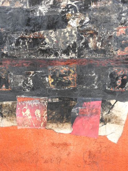 C. MARCHAL (XXe). 
Composition abstraite....