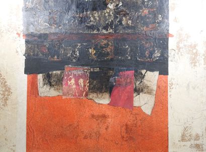 C. MARCHAL (XXe). 
Composition abstraite....