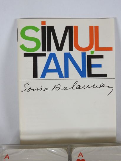 Sonia DELAUNAY (1885-1979), d'après.
SIMULTANE,...