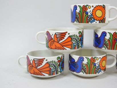 VILLEROY & BOCH. Modèle Acapulco.
Suite de...