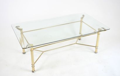 Table basse rectangulaire à structure en...