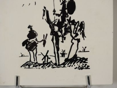 Pablo PICASSO (1881-1973), d'après.
Don Quichotte.
Impression...