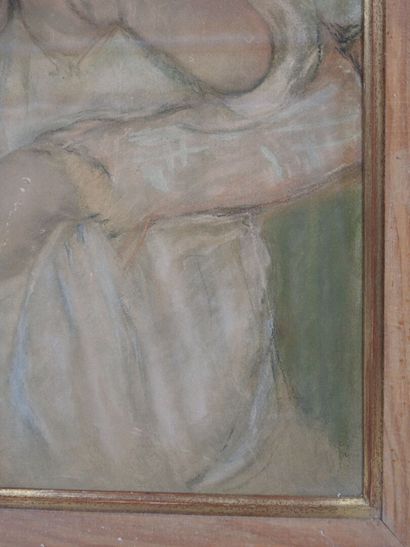 Mary CASSATT (1844-1926).
Mère et enfant.
Reproduction...