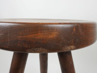 Charlotte PERRIAND (1903-1999).
Tabouret...