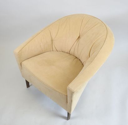 LIGNE ROSET éditeur, XXe.
Fauteuil modèle...