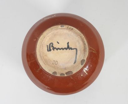 Lucien BRISDOUX (1878-1963).
Petit vase en...