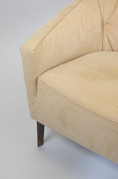LIGNE ROSET éditeur, XXe.
Fauteuil modèle...