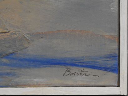Jean-Jacques BALITRAN (1930).
Éclaircie bleue.
Huile...