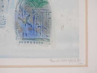 Shoichi HASEGAWA (né en 1929)
Chant aux oiseaux.
Lithographie...