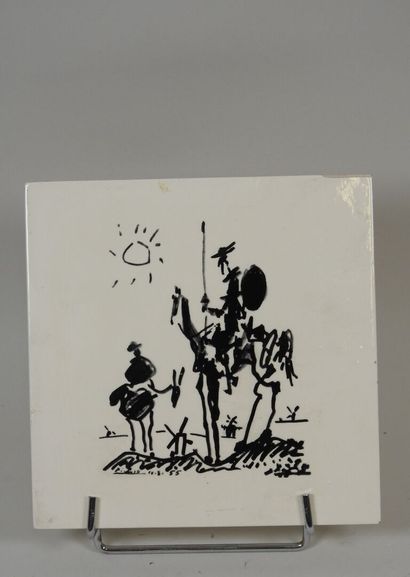 Pablo PICASSO (1881-1973), d'après.
Don Quichotte.
Impression...