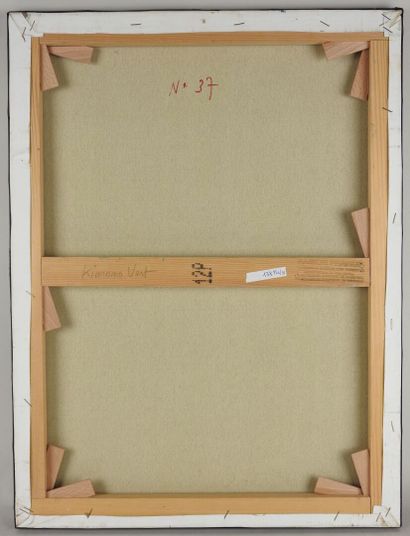 Eugène BEGARAT (né en 1943).
Kimono vert....