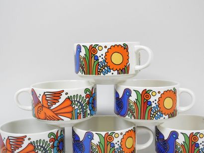 VILLEROY & BOCH. Modèle Acapulco.
Suite de...