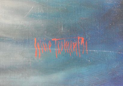 Sylvie FROMENT (1958).
Don Giovanni.
Huile...