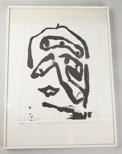 Jean-Pierre PINCEMIN (1944-2005).
Abstraction....