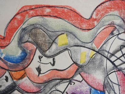 Charles ORTEGA (1925-2006).
Composition aux...