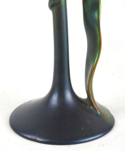 Vilmos ZSOLNAY (1840 - 1900)
Vase en céramique...