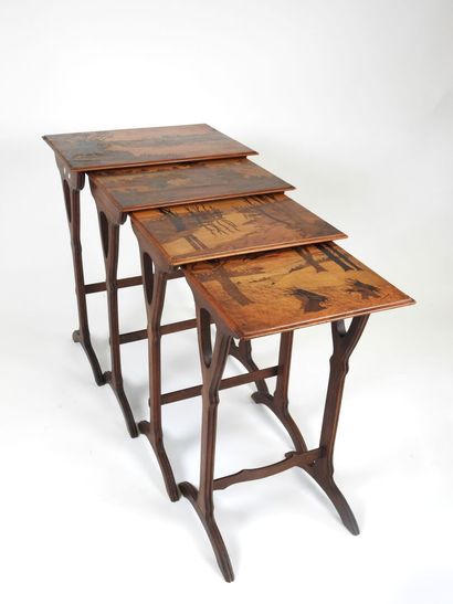 Paul GUTH (1878-1918).
Ensemble de quatre...