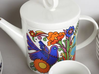 VILLEROY & BOCH, modèle ACAPULCO (1960).
Lot...