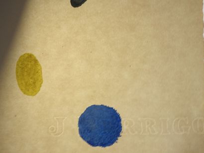 Joan MIRÓ (1893-1983) et Lise HIRTZ : Il...