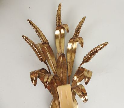 Paire d'appliques à un bras de lumière en...