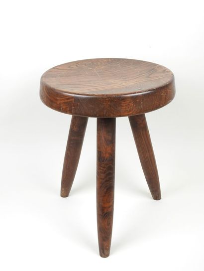 Charlotte PERRIAND (1903-1999).
Tabouret...