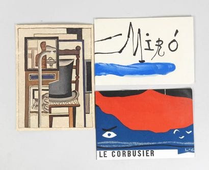 Lot comprenant trois cartons d'invitation...