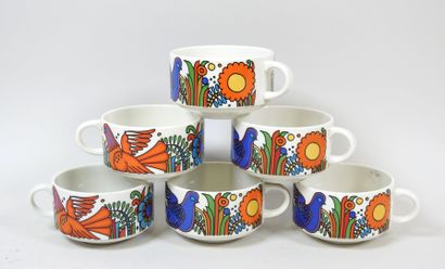 VILLEROY & BOCH. Modèle Acapulco.
Suite de...