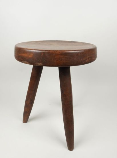 Charlotte PERRIAND (1903-1999).
Tabouret...