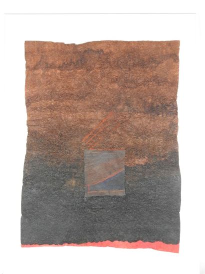 Michèle COUTIER (1936).
Composition abstraite....