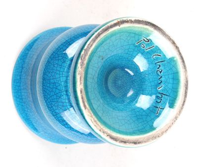 Pol CHAMBOST (1906-1983).
Vase en céramique...