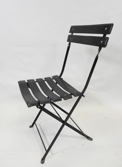 PAQUEBOT FRANCE/NORWAY.
Suite de quatre chaises...
