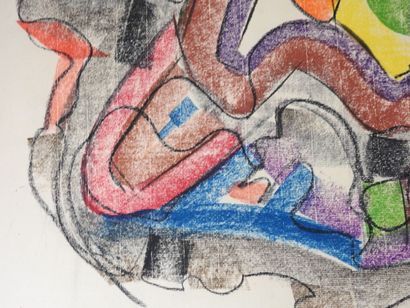 Charles ORTEGA (1925-2006).
Composition aux...