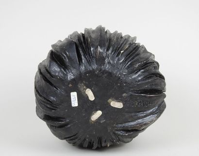 HERMANN, XXe.
Vase en céramique de forme...
