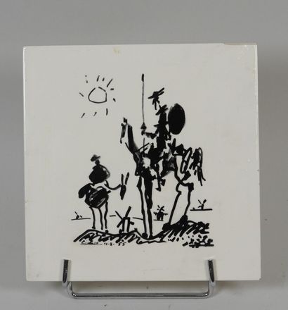 Pablo PICASSO (1881-1973), d'après.
Don Quichotte.
Impression...
